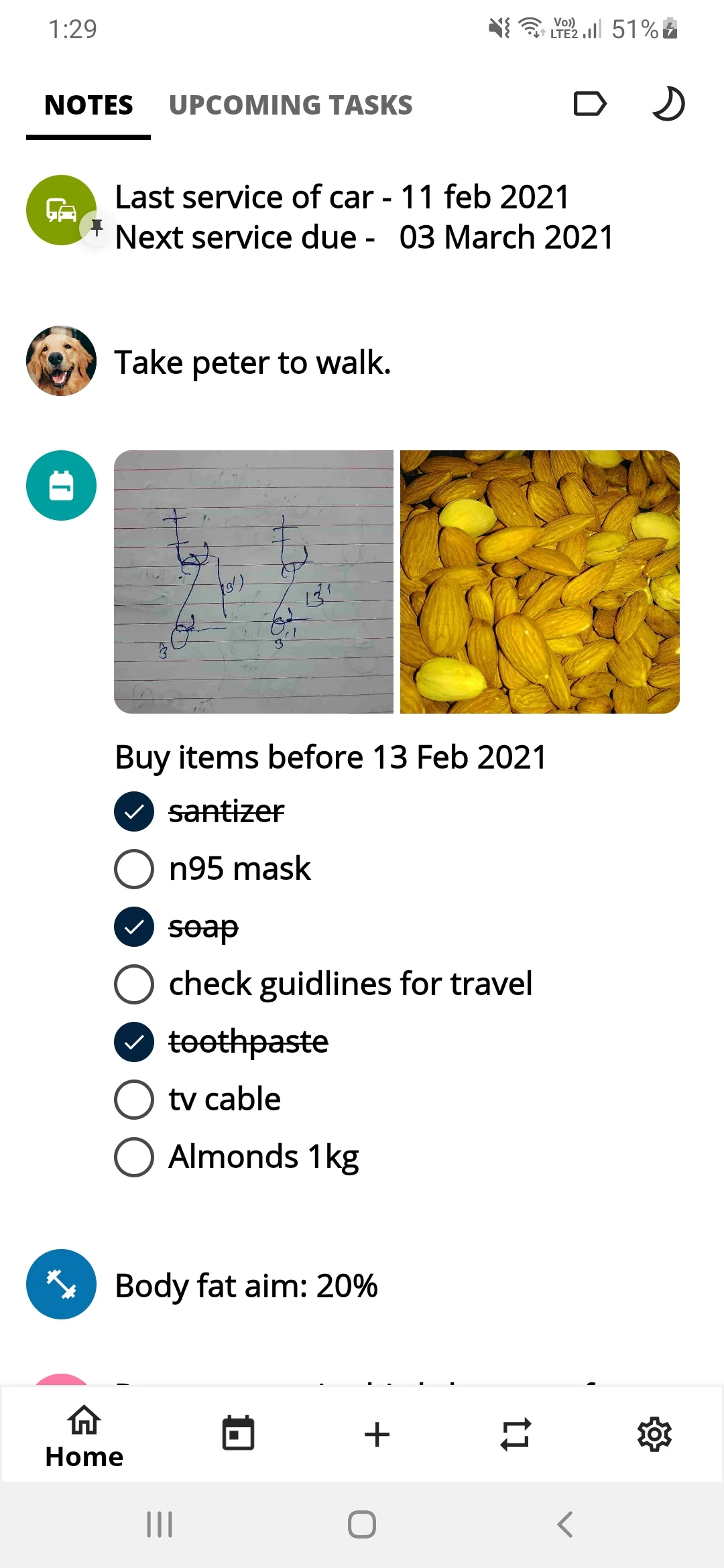Notes & Day Planner Screenshot